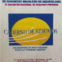 XII Congresso Brasileiro de Arquivologia CBA